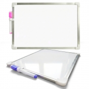 양면 스틸 화이트보드 30x40cm 메모 보드판 알림판 학습용 교육용