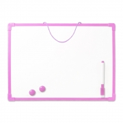 양면 화이트보드 20x30cm 걸이형 메모 보드판 알림판 학습용 교육용