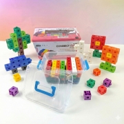 연결큐브 (120개입) 수막대 링크블록 수연결 멀티큐브