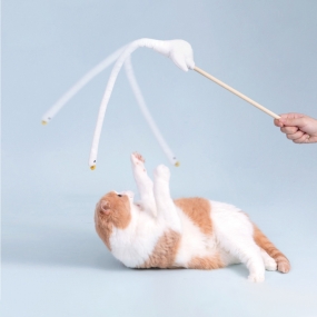 [여기있어] 거위 캣닢 터그 방울 고양이 장난감 3종