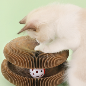 [애구애구] 고양이스크래쳐 공놀이 장난감 캣 오르간