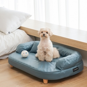 [다니펫] 클라우드 라텍스 강아지 침대 고양이 펫 소파 애견 방수 펫베드