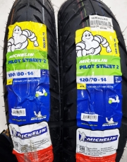 혼다 올뉴 PCX 미쉐린 타이어 100/80-14 120/70-14 광폭사이즈 파일럿 스트리트2 2010-2020